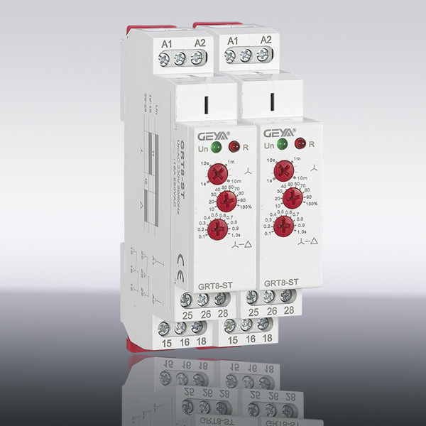 星三角啟動(dòng)時(shí)間繼電器 GRT8-ST可調(diào)全自動(dòng)起動(dòng)柜電機(jī)